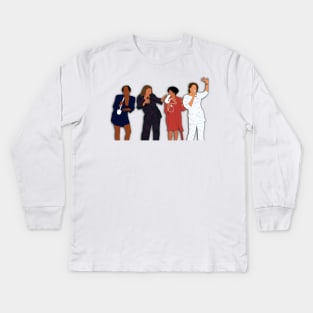 Living Single TV Show Fan Art Kids Long Sleeve T-Shirt